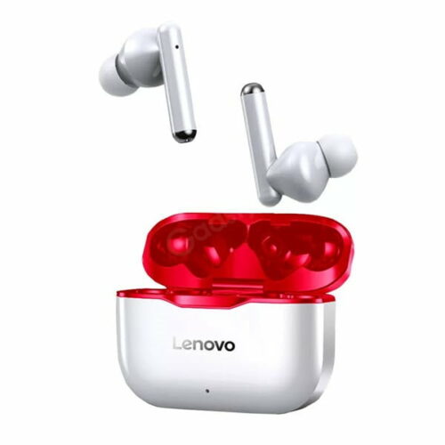 lenovo livepods lp1 tws wireless earbuds red 2