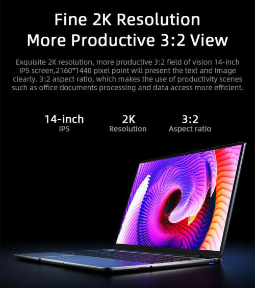 Gemibook Pro laptop 3