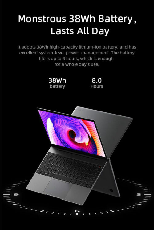 Gemibook Pro laptop 9