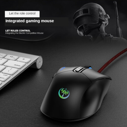 g90 Wired mechanical Sport Gaming Mouse Black 1