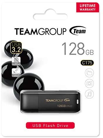TEAM C175 3.2 DRIVE 128 GB BLACK RETAIL 1