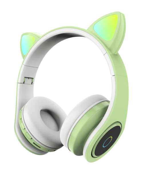 HIFI Cat Ear Headphones green