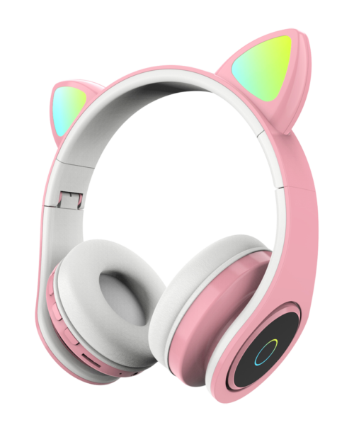 HIFI Cat Ear Headphones pink